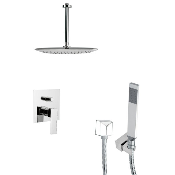 Remer by Nameek's Orsino Complete Shower System with Rough inValve
